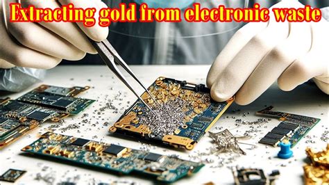 fastest way to extract gold from electronics|Scientists find way to make gold from electronic waste.